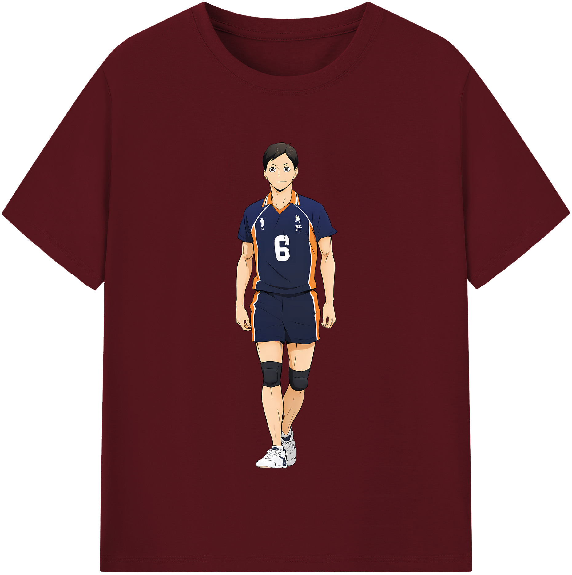 （画像用） ハイキュー!! Haikyu!! 綿100％半袖Tシャツ（フロントプリント）